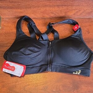 Set Of 2: BCG Front Zip Sports Bra